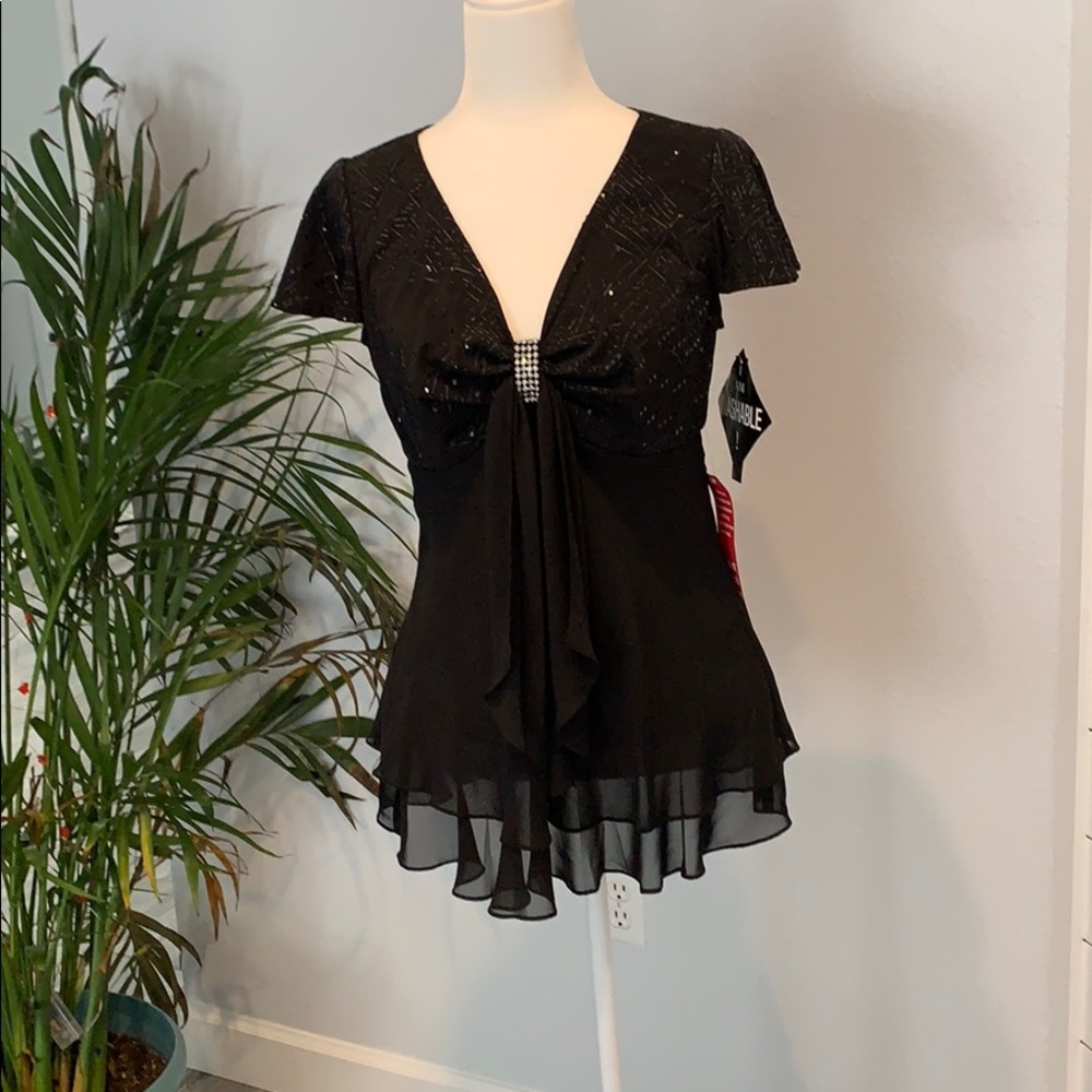 R & M Richards dressy pantsuit.  Size 8